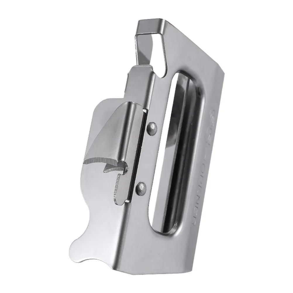 

Stainless Steel Bottle Opener Multifunctional Can Opener Portable Kitchen Gadget For Home Camping Travel Club Use