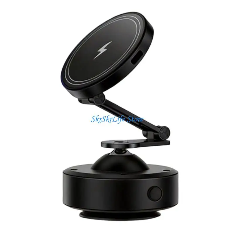 E65E Modern Phone Stand with Wireless Chargers & Aluminum Alloy Construction for Home 2