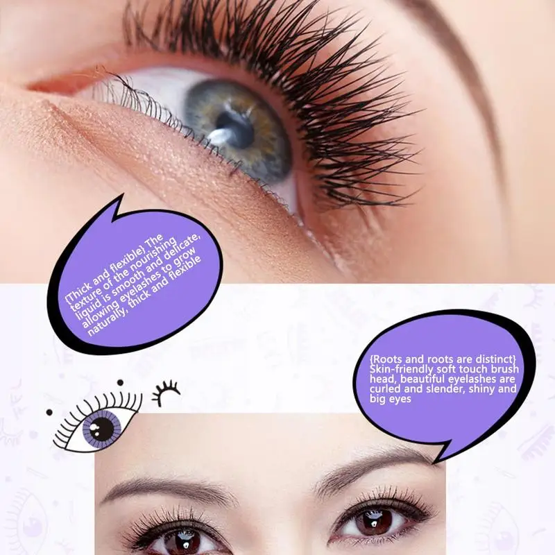 Eyelash Brow And Lash Growth Essence Women Lash Boost Fuller Thicker Nourish Lashes Longer Lengthening Eyebrow Essence