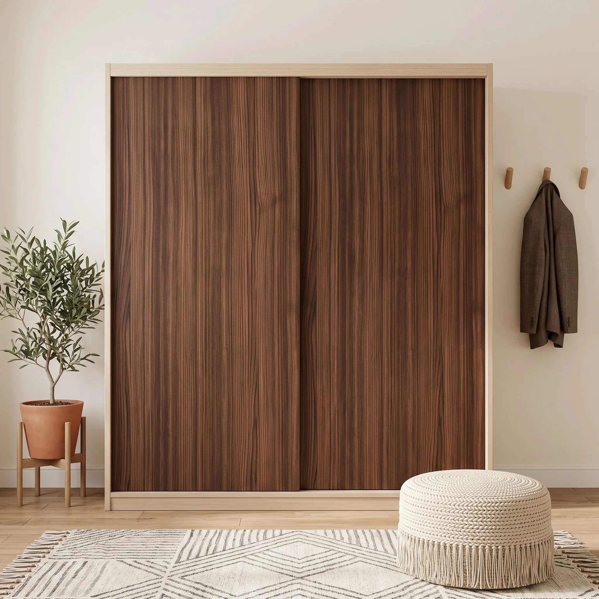 40CM Width Wood Grain PVC Wallpaper for Door Wardrobe Cupboard Table Furniture Waterproof Self Adhesive Stickers Home Decor Fil