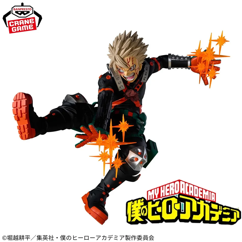 Hot 18 cm Anime Mijn Hero Academia Perifere Hero Bakugou Katsuki Actiefiguren PVC Model Decor Collectible Standbeeld Kerst speelgoed