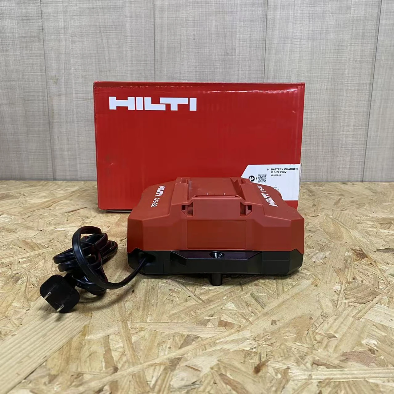HILTI C 6-22 شاحن سريع لبطارية أداة الطاقة نورون 22 فولت مع سلك طاقة جديد 220 فولت