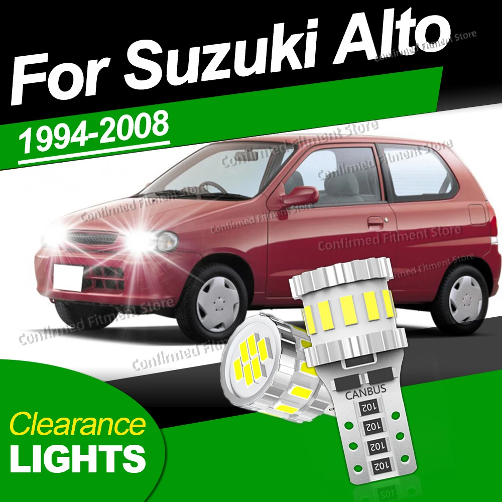 

2PCS Canbus No Error Car LED Clearance Light T10 LED Bulbs For Suzuki Alto 1994-2008 2000 2001 2002 2003 2004 2005 2006 2007