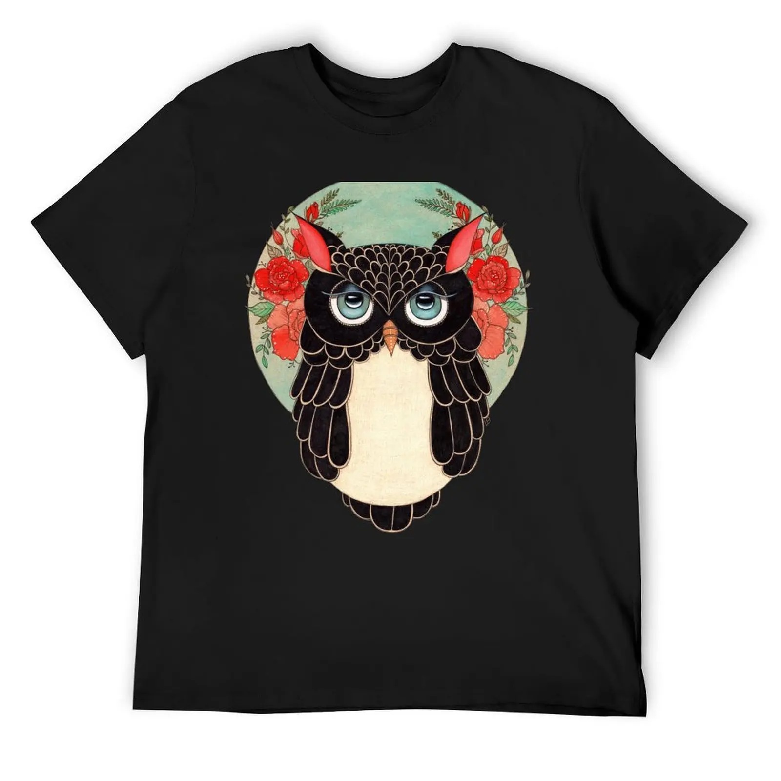 

Night Owl T-Shirt plus size clothes oversized graphic tee cotton man t-shirts mens workout shirts