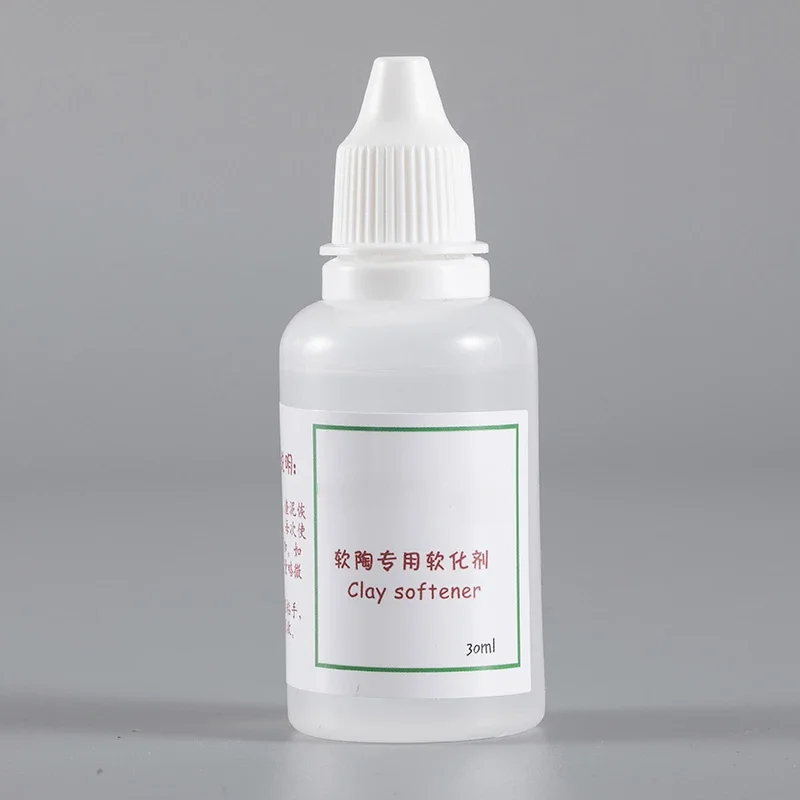 30 ml Polymer-Ton-Weichmacher, Tonmischung, Öl, dünner, um die Viskosität zu erhöhen, DIY-Handpuppenmodell, glatte Oberfläche, Prozessmaterial