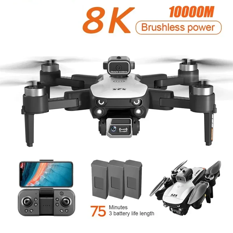 Lenovo Hd S 2S 8K Drone Gps Profesional Hd Luchtfotografie Dual-Camera Omnidirectionele Obstakels Vermijden Drone Quadcopter