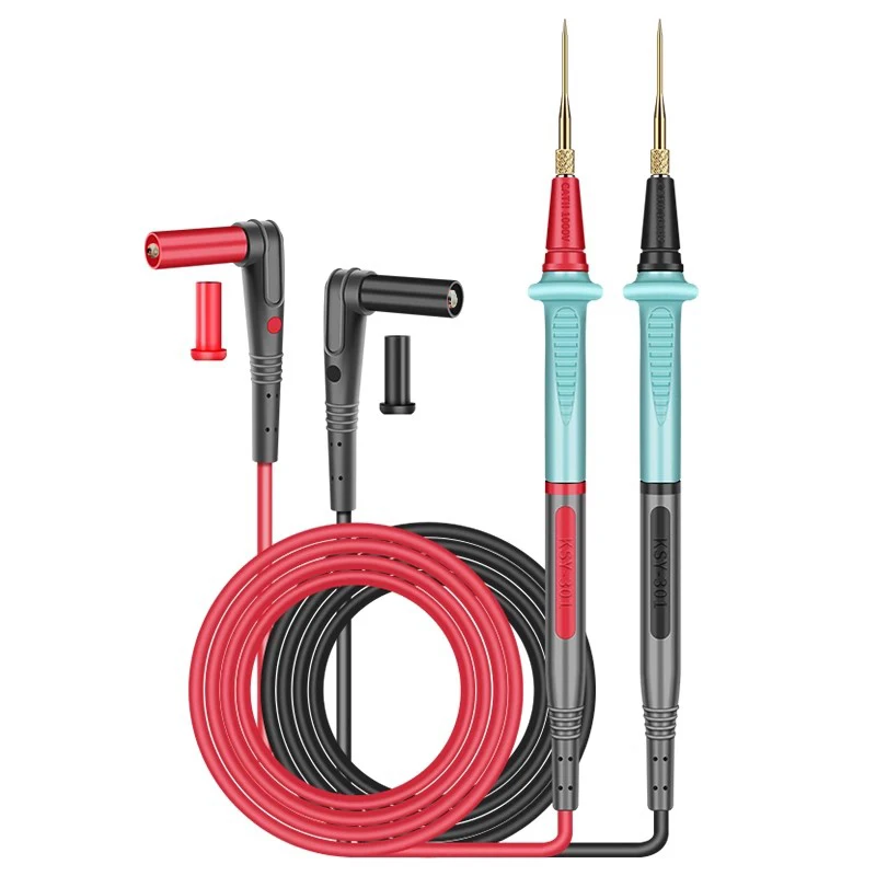 

Digital Multimeter Probe Test Leads 1000V 10A Universal Needle Tip Multi Meter Tester Lead Probe Wire Pen Cable