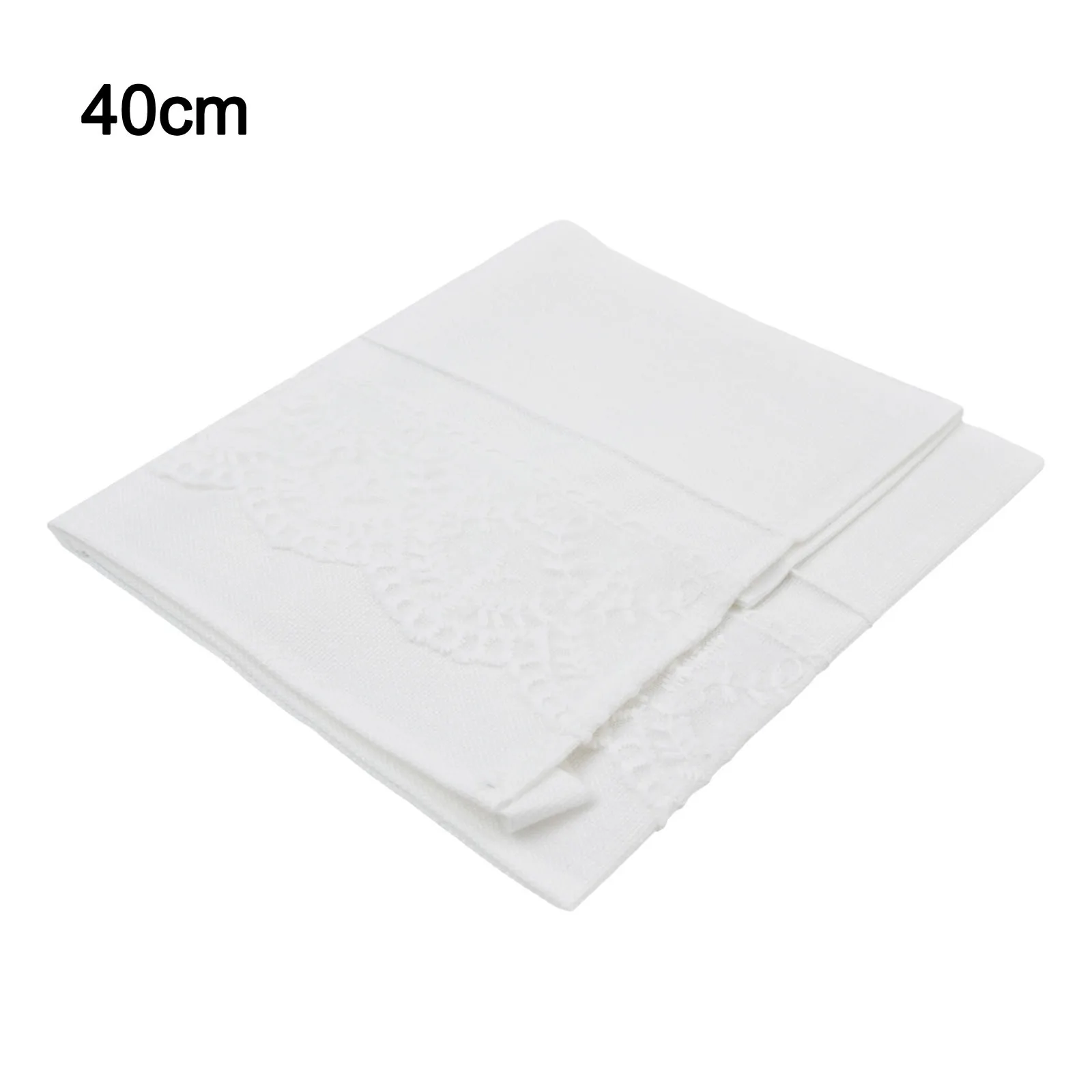 

1pc Radiator Lace Dust Cover Washable Breathable Spun Linen Dustproof Cover Household Paste Design Dust Cover