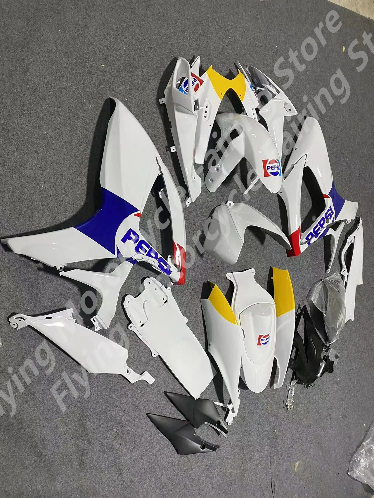 Red white blue yellow ABS Fairing Kits For G S XR600 G S XR750 K6 06-07 white 2006 2007 G S XR 600 750 K6 Motobike Fairing