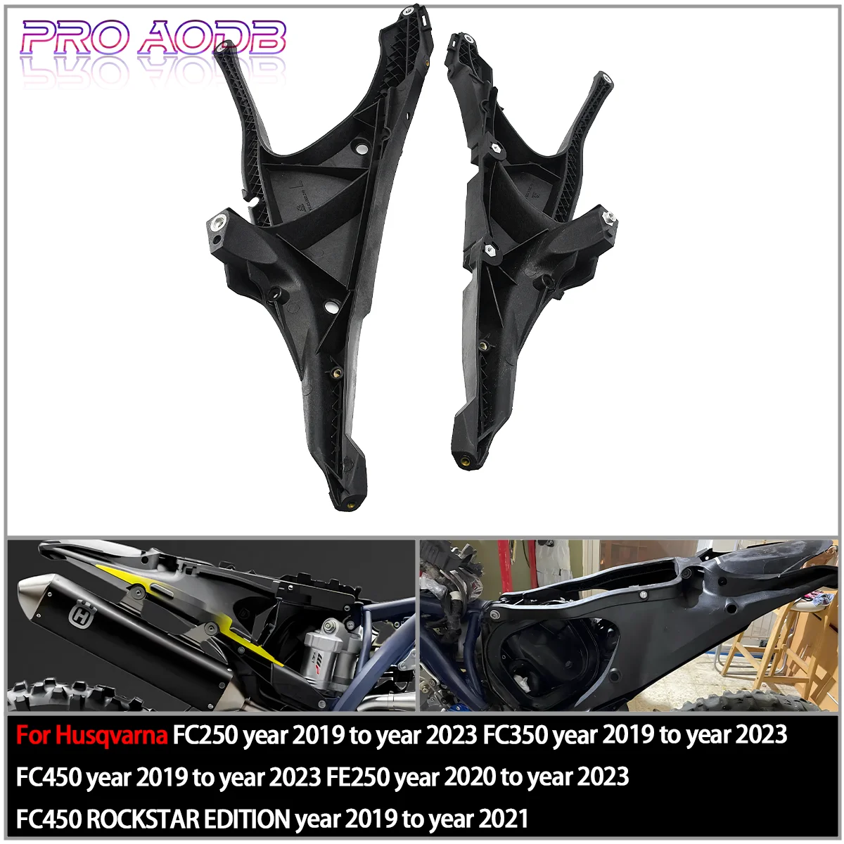 

For HUSQVARNA FC FE FS FX TC TE TX 19-22 New Motorcycle Left Right Subframe Rear Seat Support Frame Tailstock Bracket Fixed