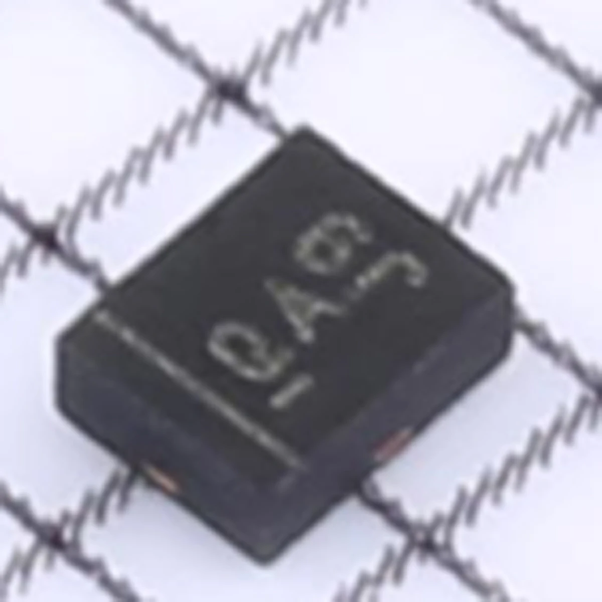 20PCS original SBR2U100LP-7 Marking QA DIODE SBR 100V 1.5A X1DFN14113 SUPER BARRIER RECTIFIER SBR2U100LP