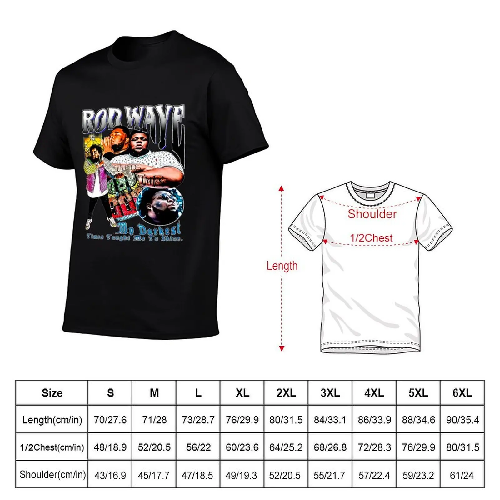 RoddWavee's Impactful Message T-Shirt customs tees mens t shirts top quality