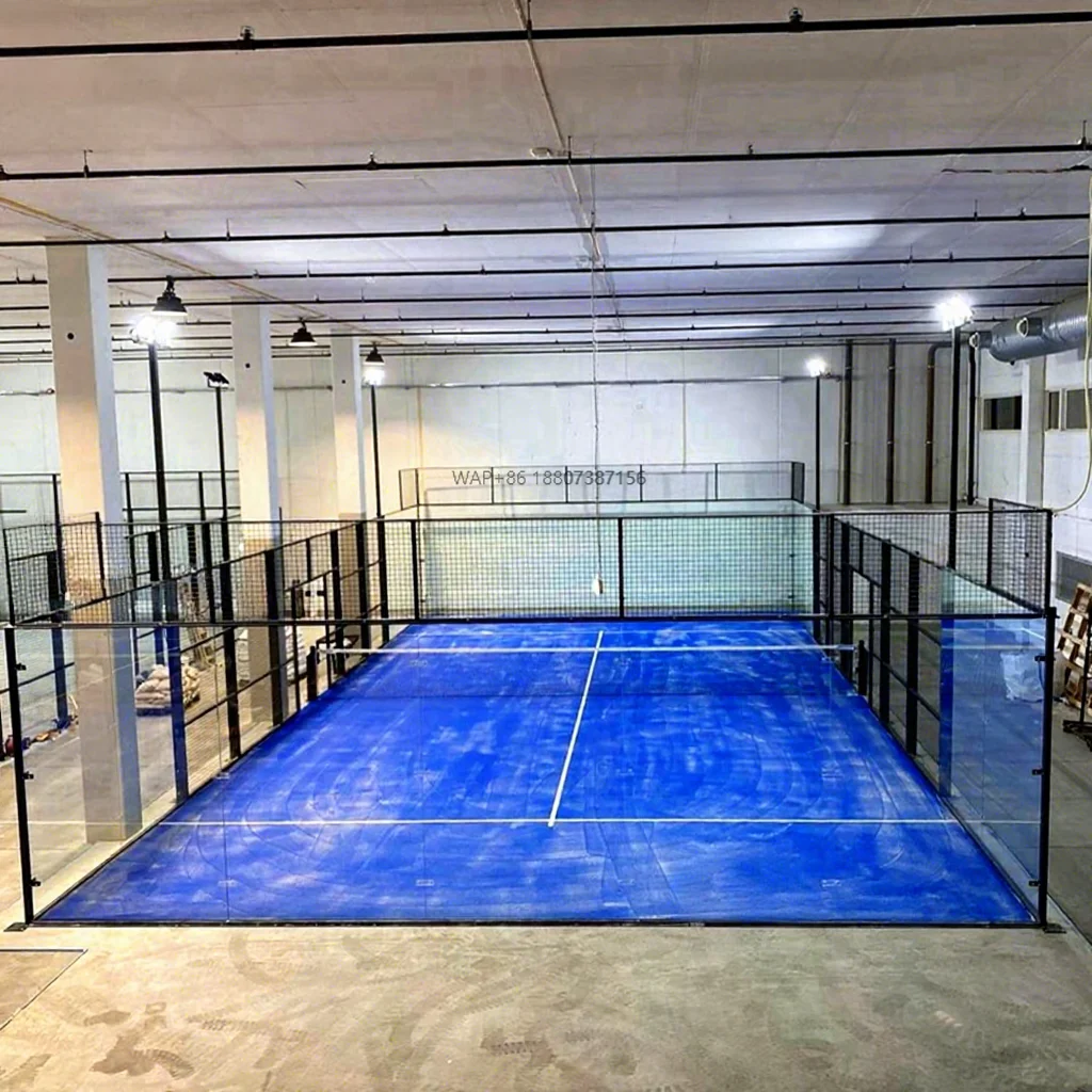 Standard Paddle Tennis Court Panoramic Court Cancha De Padel Padel Court Panoramic Installation Team Available