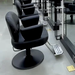 Furniture Business Salon Mirror  Chair Hair Reclining Barber Wash High Heel Beauty Reception Luxury Hairdressing Silla Lujo