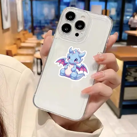 50 पीस कार्टून क्यूट यूरोपीय ड्रैगन स्टिकर DIY स्क्रैपबुक स्टेशनरी पानी की बोतल फ़ोन लैपटॉप गिटार डीकल्स 8 best sales ड्रैगन स्टिकर - №2