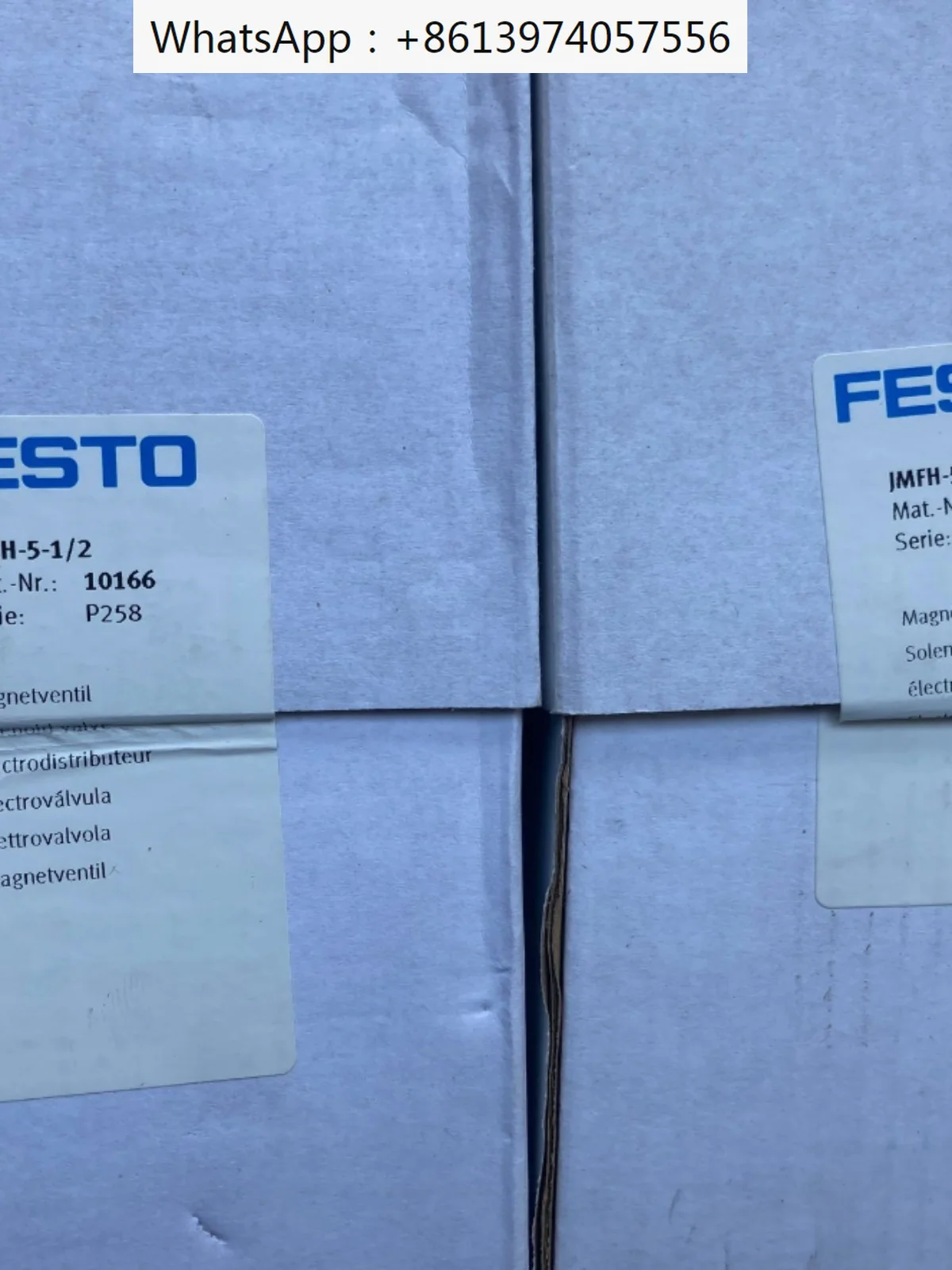 

New genuine FESTO 10166 JMFH-5-1/2 solenoid valve