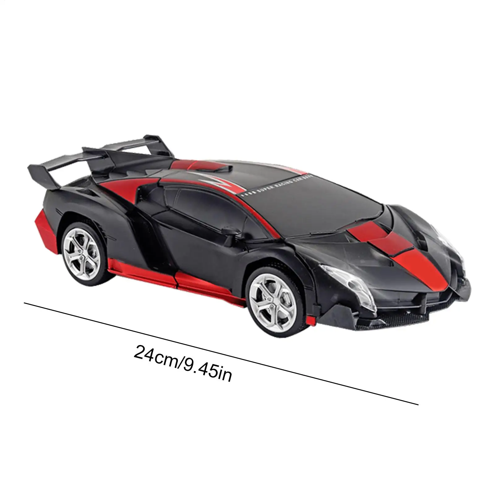 Carro rc robô rotativo transformando carros rc brinquedos com música 2 em 1 veículo brinquedos atividades de aprendizagem interativas para crianças meninas