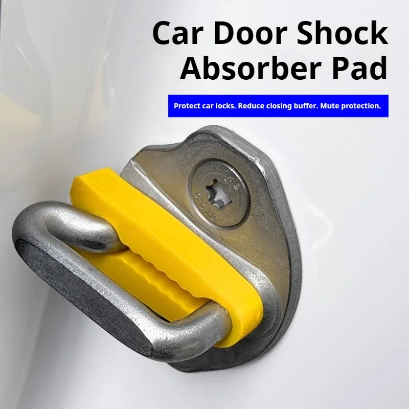 For BMW 5 3 series X3 X5 X7 G60 G20 G45 G05 G07 2019-2026 Silicone shock-absorbing and anti-collision strip for door lock buckle