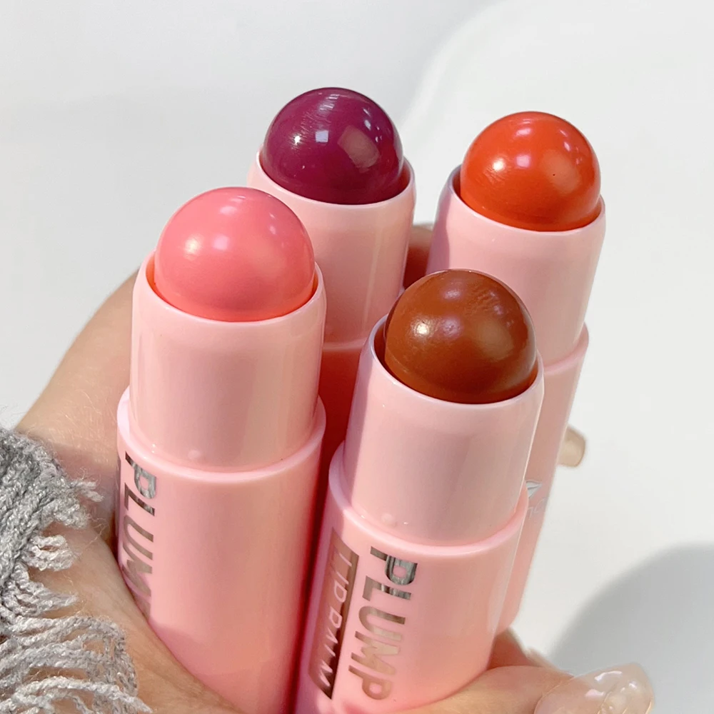 Moisturizing Jelly Lip Balm Long Lasting Anti-dry Hydrating Nourish ลิปสติกลดริ้วรอย Volumizing Lips แต่งหน้าเครื่องสําอาง