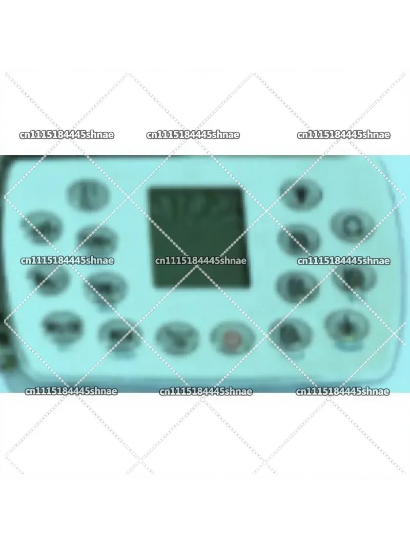 Multi‑Function Spa Control Panel With Electronic Control Box, Replacement Part for Whirlpool Massage Bathtub System