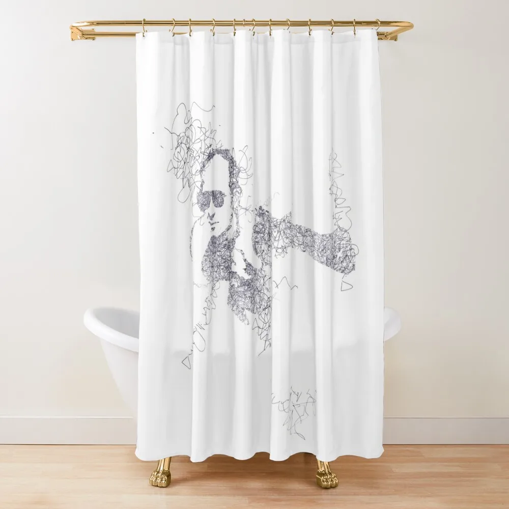 

Hunter S. Thompson Shower Curtain Modern Showers For Bathroom For Bathrooms For Shower Curtain