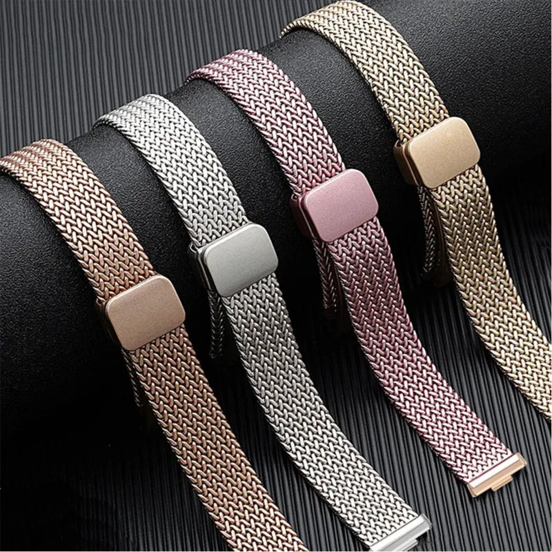Stainless Steel Magnetic Band For Huawei Watch Fit 3 Strap Women Slim Bracelet For Huawei Fit 1 2 3 Metal Replaceable Watchband