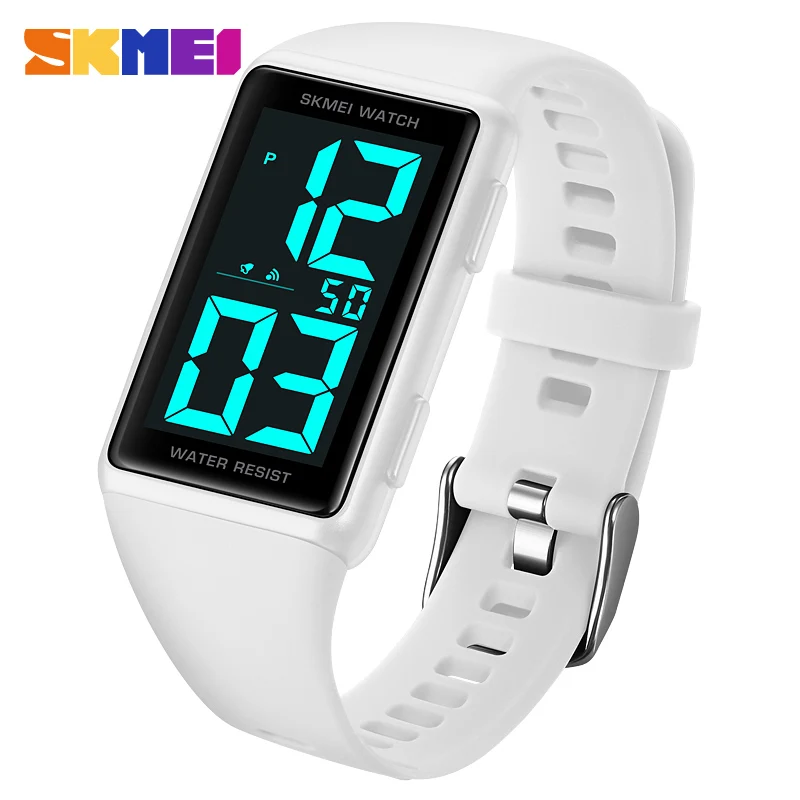 

SKMEI Digital Watch For Men Watches Sport Waterproof Wristwatch 2Time Display Clock Countdown Alarm Clock Relogio Masculino