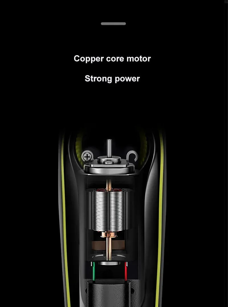 Kemei 696 Elektrischer Haarschneider, multifunktionaler Trimmer für Männer, Elektrorasierer für Herren, Rasierer, Nase, 5-in-1, professioneller Trimmer – Detail 7