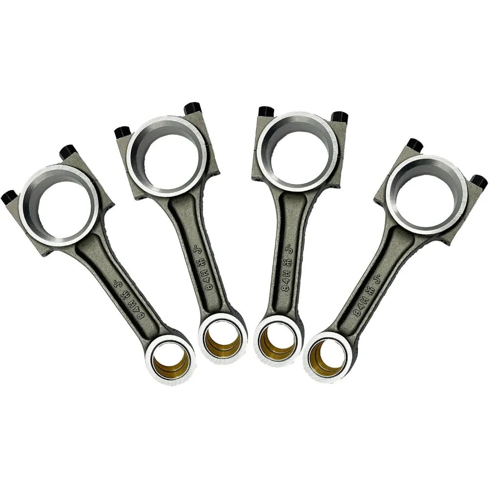 4X Connecting Rod 1J700-22012 1J70022012 for Kubota V2607 V2607T Engine