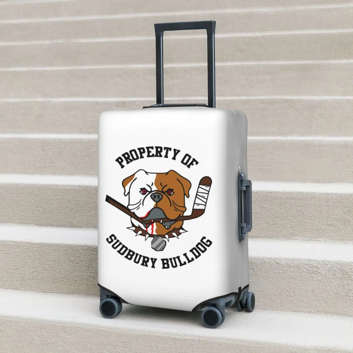 

Власность судабери Бульдог - Защитный чехол для чемодана Letterkenny, эластичные дорожные защитные чехлы для багажа на 18-32 дюймов