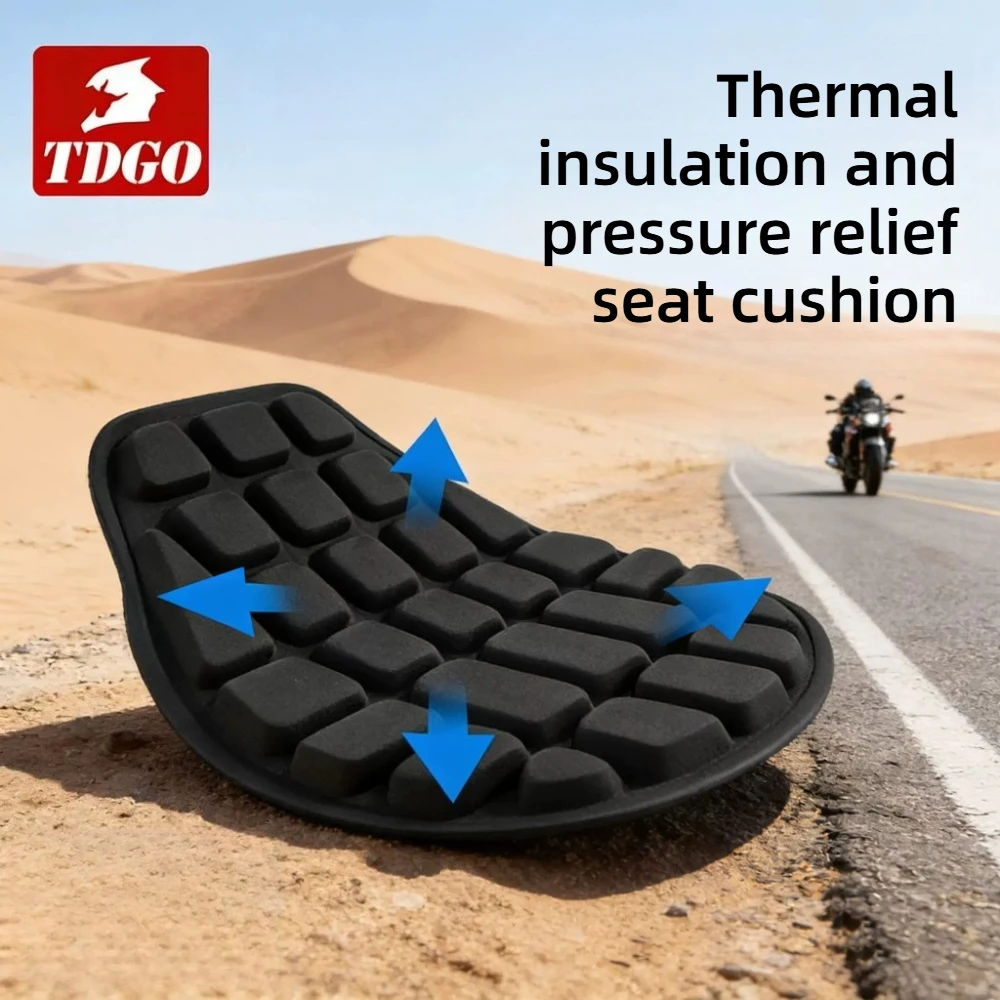 

Motorcycle seat cushion heat insulation pad scooter shock absorber pad waterproof and sun protection thick comfortable buttocks