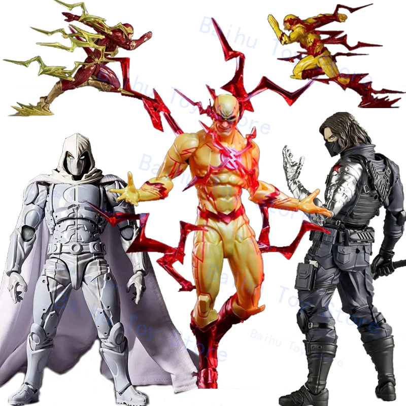 Neue Reverse Flash Action Figure Erstaunliche Yamaguchi Anime Flash Figuren PVC Bewegliche Figur Tabletop Decor Modell Spielzeug Jungen Geschenk