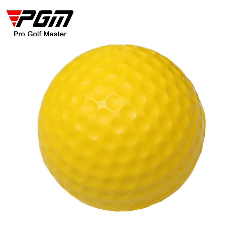 Pgm 1 stücke schwamm elastische pu schaum bälle q008 golf licht bälle indoor outdoor training üben golf sport zubehör