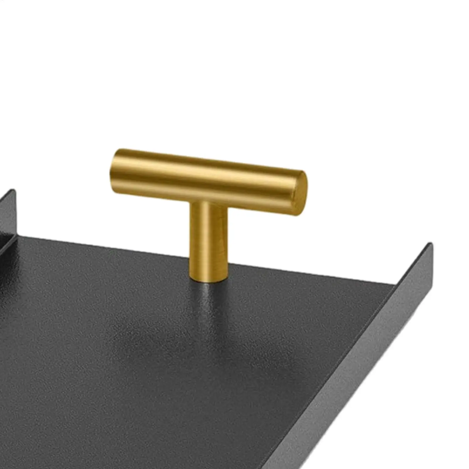 

Guest Towel Holder With Golden T-Handle Steel Dispenser Guest Napkin Holder For Bathroom For Kitchen Bar Party Table Vanity