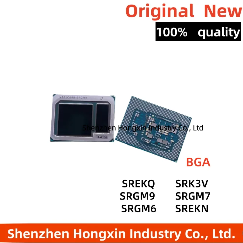 

1 piece 100% test very good product SRK3V SRGM6 SRGM7 SRGM9 SREKQ I5-8210Y SREKN I7-8510Y bga chip reball with balls IC chips