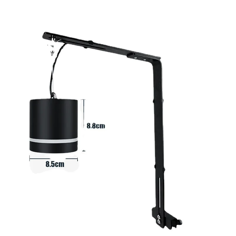 Lámpara de iluminación LED de espectro completo, resistente al agua, 220V, para acuarios pequeños, lente COB, efecto que cambia de Color, explosión de algas, pecera