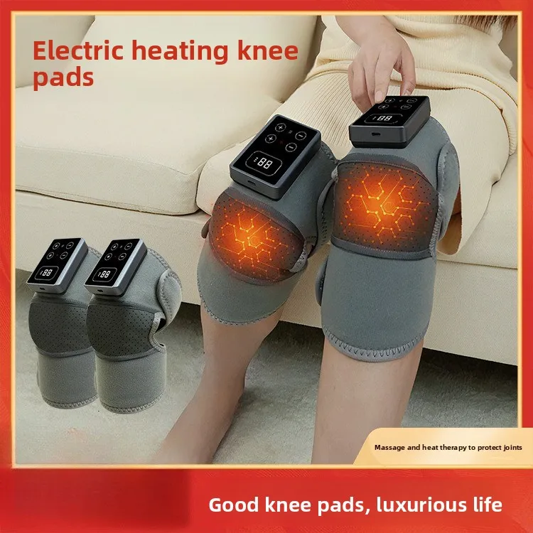 

Самонагревающийся массажер для колена, наколенники с электрическим подогревом, теплые старые холодные ноги и коленные сустава