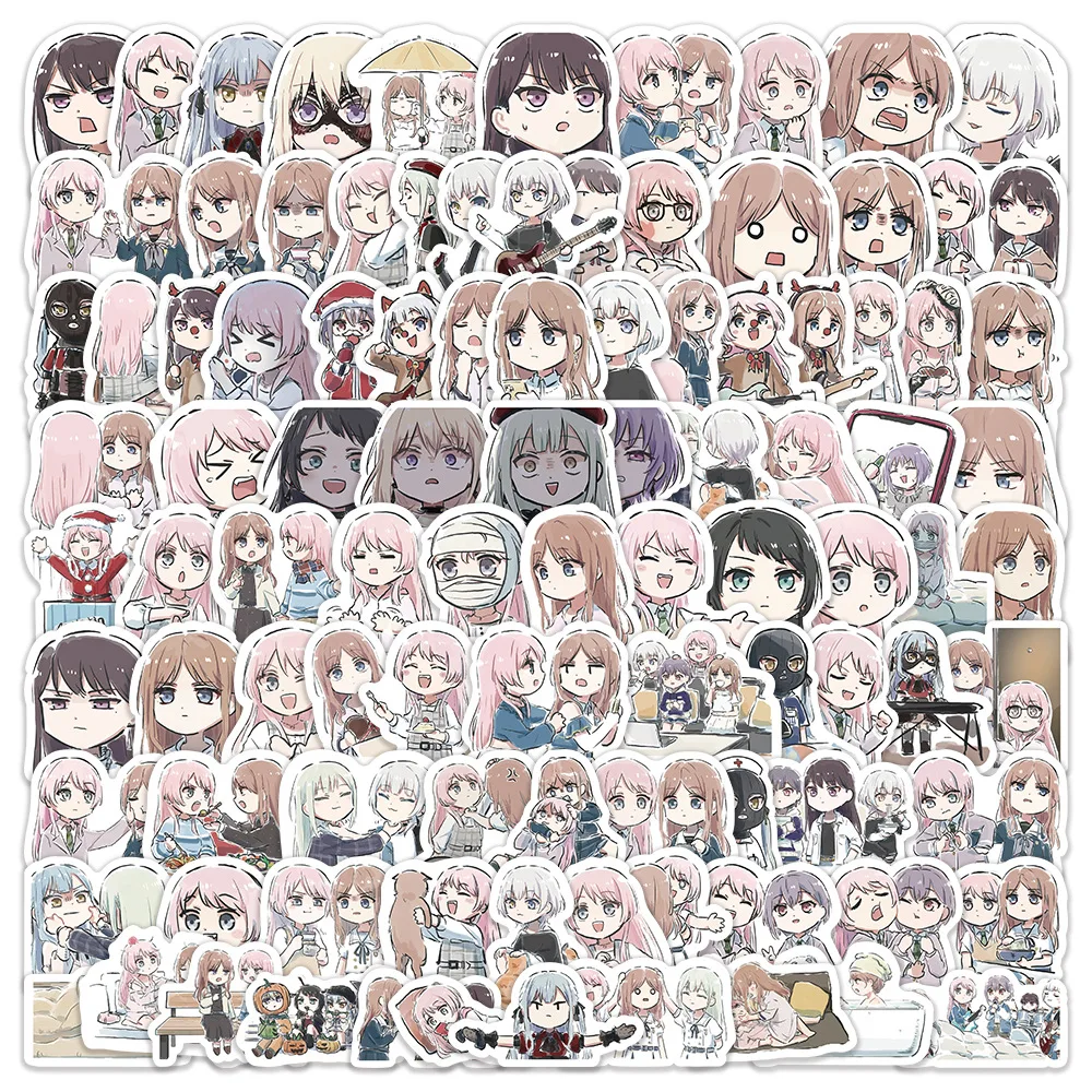 

10/50/100PCS BanG Dream! It's MyGO Stickers Band Graffiti Music Animation Cartoon Decals Luggage Laptop Guitar Car Bike Sticker