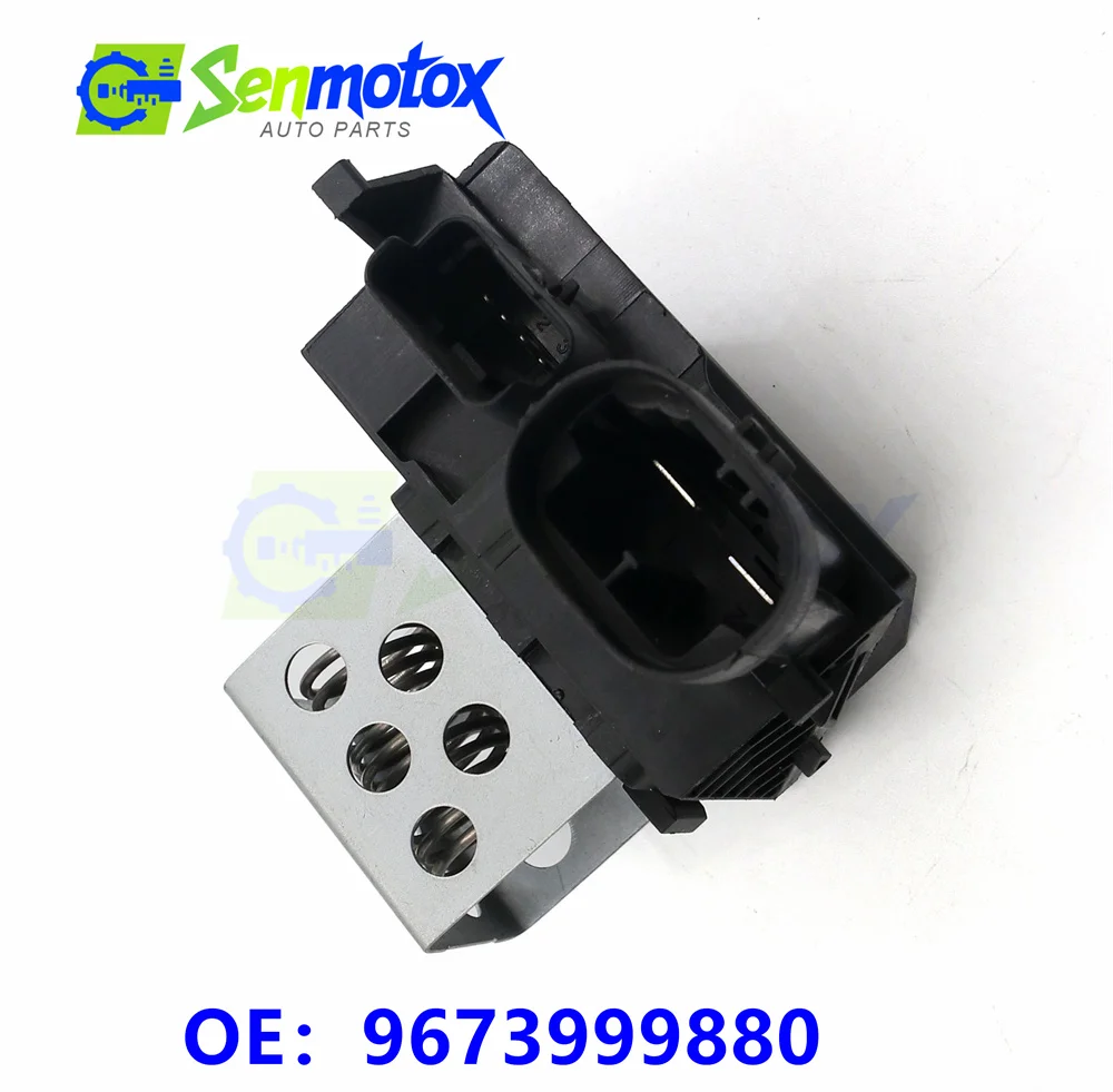 9673999880 9662872380 1267J4 9827870080 سخان المحرك المقاوم للمروحة لسيتروين C1 05-14 C4 بيرلينجو بيجو 108 301 307 3008 5008 #2