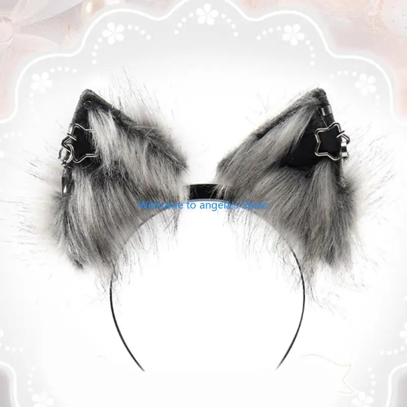 X4YC – casque d'oreille en peluche douce avec Action dynamique, pour enfants adultes