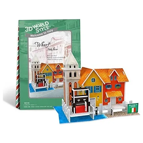 Cubic Fun Italian Flavor Home Scale Model Series 3