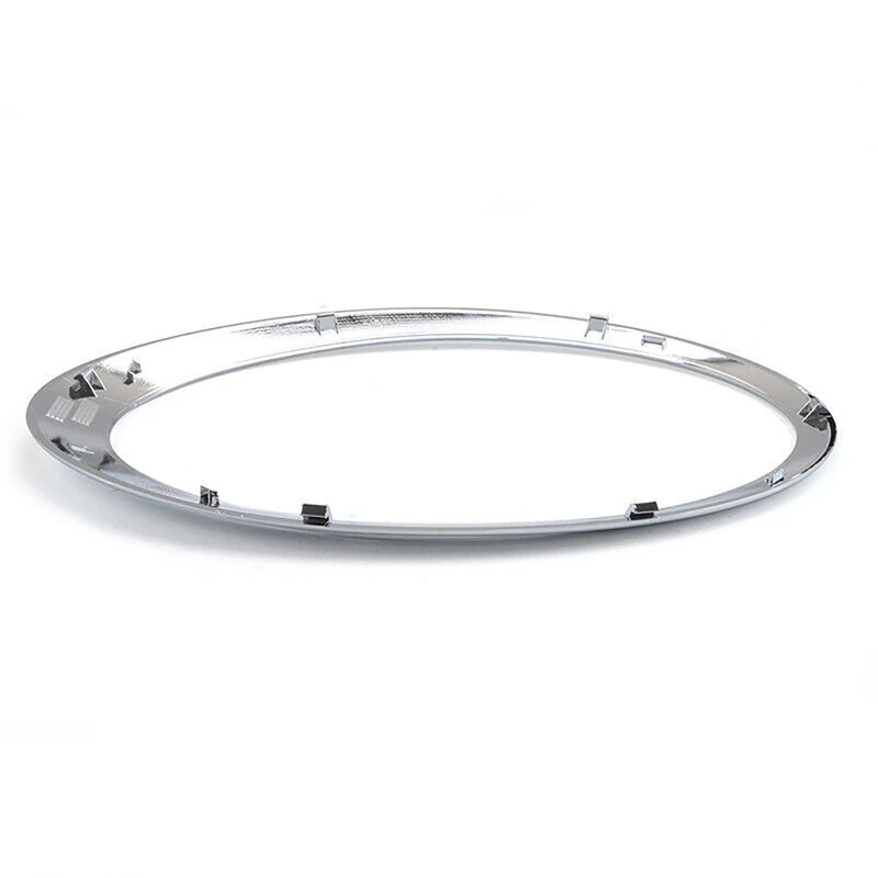 1 Paar Chrom Silber Auto Scheinwerfer Helle Rahmenabdeckung Dekorativer Ring für Mini Kupfer R55 R56 R57 R58 R59 2007-2015