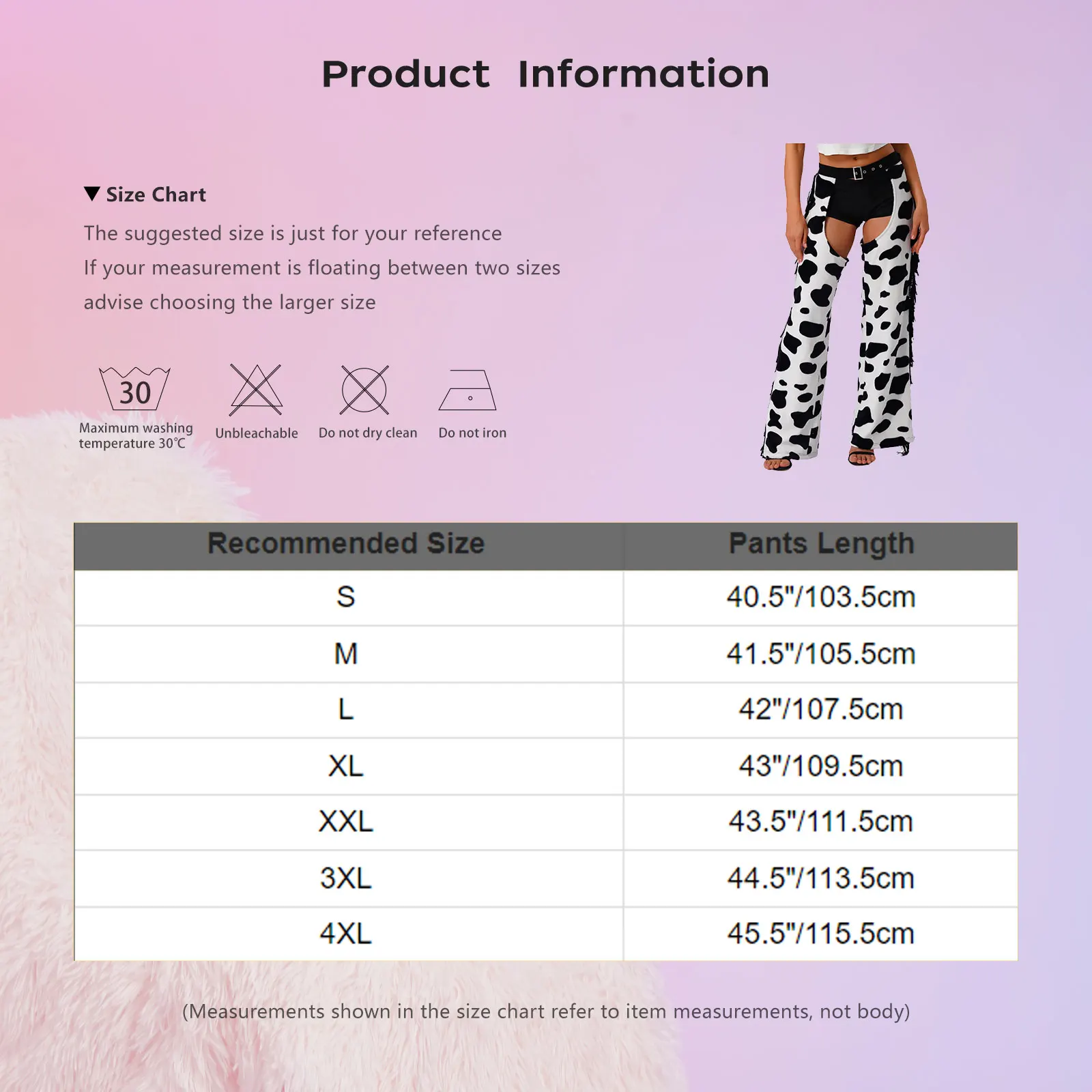 Pantalon Long en flanelle pour femmes, pantalon de Cosplay de Cowgirl d'halloween, pantalon Long d'équitation avec glands latéraux, entrejambe ouvert