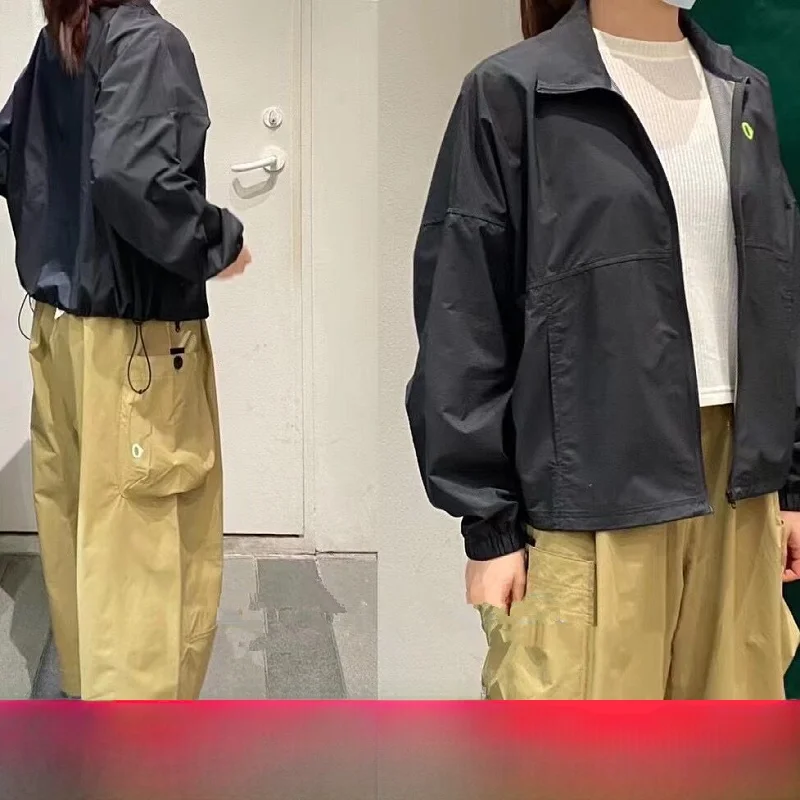 

Весна-лето 2023, женская спортивная куртка для фитнеса, защита от солнца, верхняя одежда Zhi Bi ort, обычная све Long