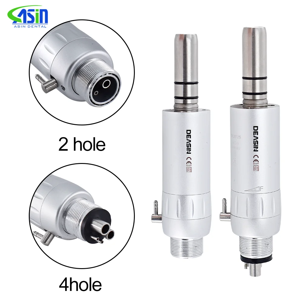 2/4 Holes Dental External Water Spray E-type universal connection Air Motor for Low Speed Handpiece Dentist equipment DEASIN