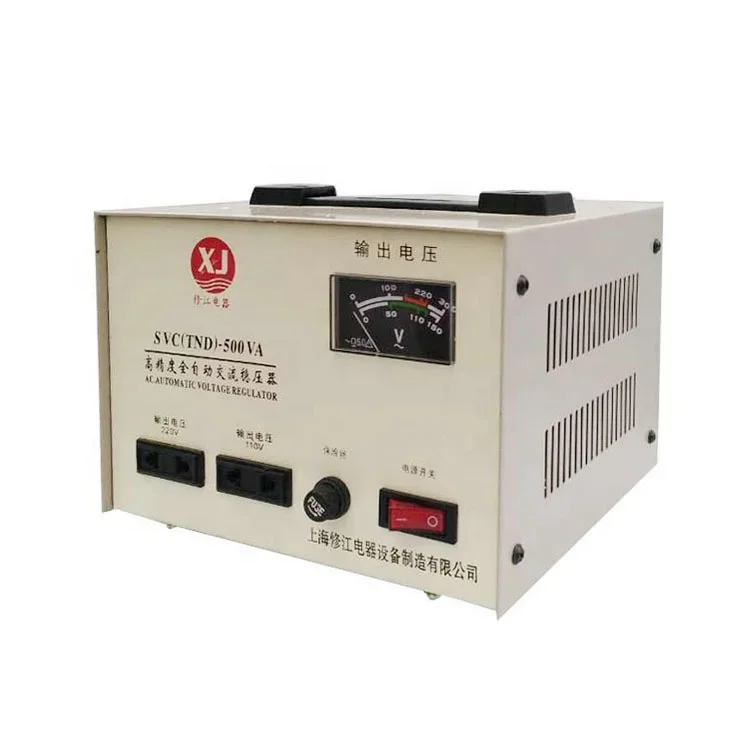 Factory direct Manufacture SVC (TND) servo motor type single phase automatic voltage stabilizer 3KVA