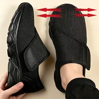 Nouvelles Chaussures Décontractées Unisexe Orthopédiques pour Femmes et Hommes, Confortables et Souples, Idéales pour Pieds Larges, Gonflés, avec Correction de l'Éversion du Pouce, Adaptées aux Diabétiques 1