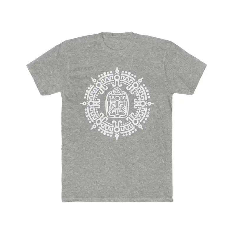 2025 صيف جديد موضة ازتيك الفن المكسيكي بوهو الجرافيك المحملة أرتيسانيا المكسيكية لمسافات طويلة صديقها هدية خمر قميص #3