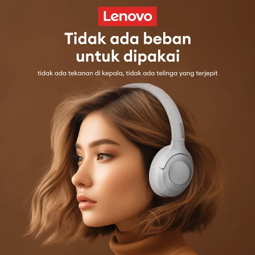 Original Lenovo TH54 auriculares inalámbricos Bluetooth 5,4 montados en la cabeza sobre la oreja estéreo HIFI juego de música auriculares deportivos con cancelación de ruido