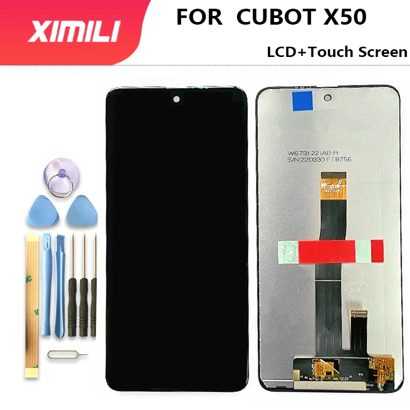 100% New Original For Cubot X50 LCD&Touch Screen Digitizer Display Screen Module Accessories Assembly Replacement